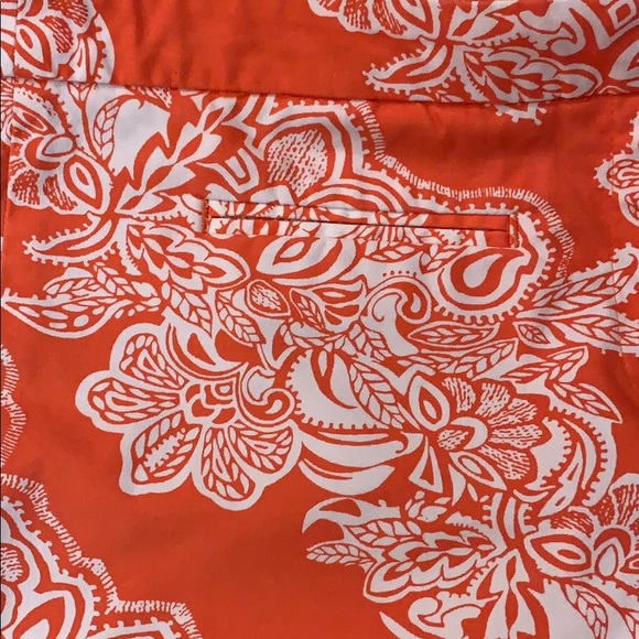 Kenar Coral Floral Paisley Shorts - Picture 3 of 5